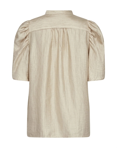 Co' Couture - Tassy CC Lace Puff Skjorte - Bisquit 